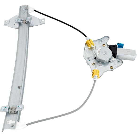Rear, Driver Side Window Regulator, Power, With 2-Prong Connector