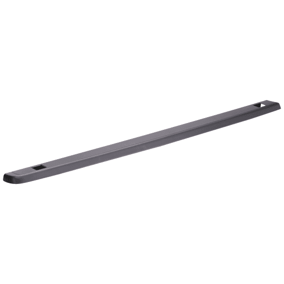 Textured Bed Rail Cap, Black, Plastic