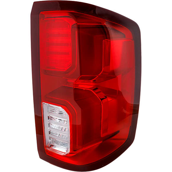 2017 Chevrolet Silverado 1500 Custom - Passenger Side LED Tail Light, With bulb(s), OE Replacement