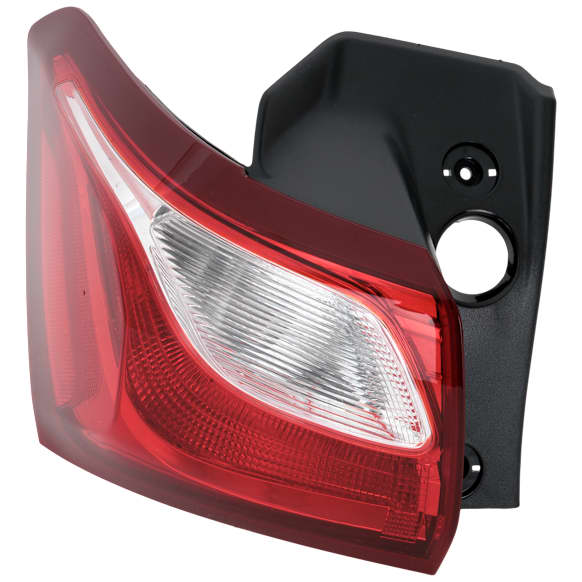 Driver Side, Outer LED Tail Light, With bulb(s), OE Replacement, CAPA Certified