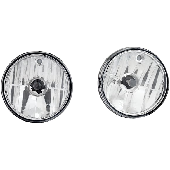 Front, Driver and Passenger Side Halogen Fog Light, With bulb(s)