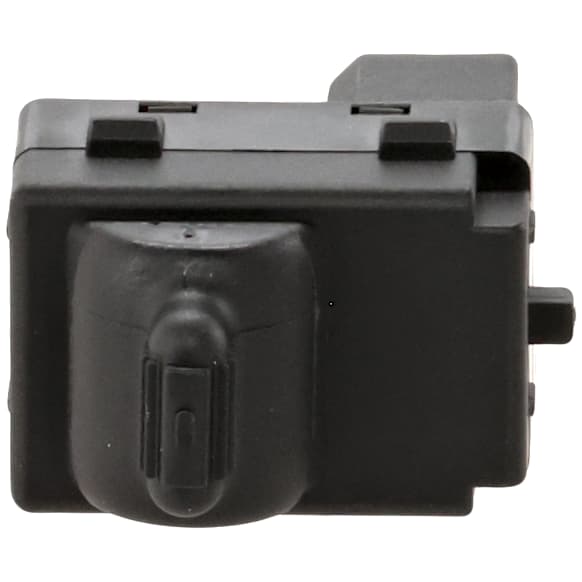 Front, Passenger Side or Rear, Driver or Passenger Side Window Switch, Black, 1-Button