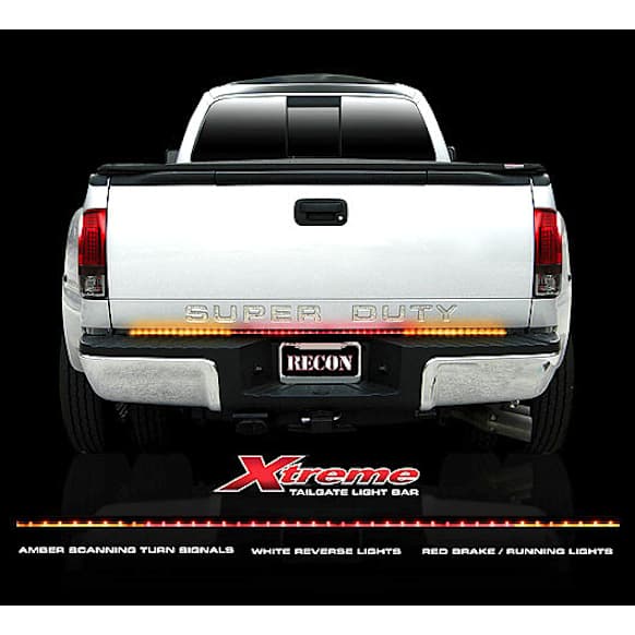 26416X Tailgate Light Bar - 5-Function (W/ Reverse), Universal, Kit