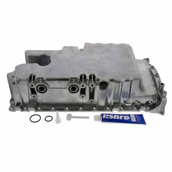 2013 Volvo C70 - Oil Pan, Without an oil level sensor.