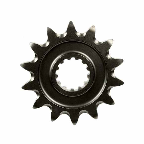 253--520-15GP 88-05 Honda CR 250R/ CR500R/ TRX450R Front Grooved Sprocket - 520-14P T, Steel, Natural