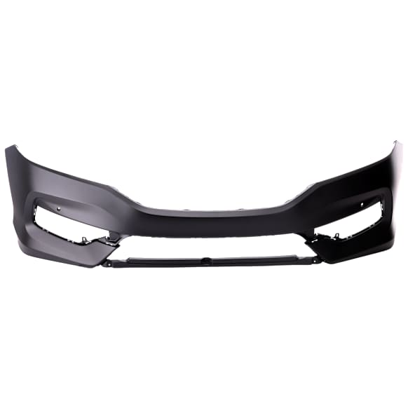 Front Primed Bumper Cover, For Models Without S-Line Package, Without Headlight Washer Holes, With Parking Aid Sensor Holes, CAPA CERTIFIED