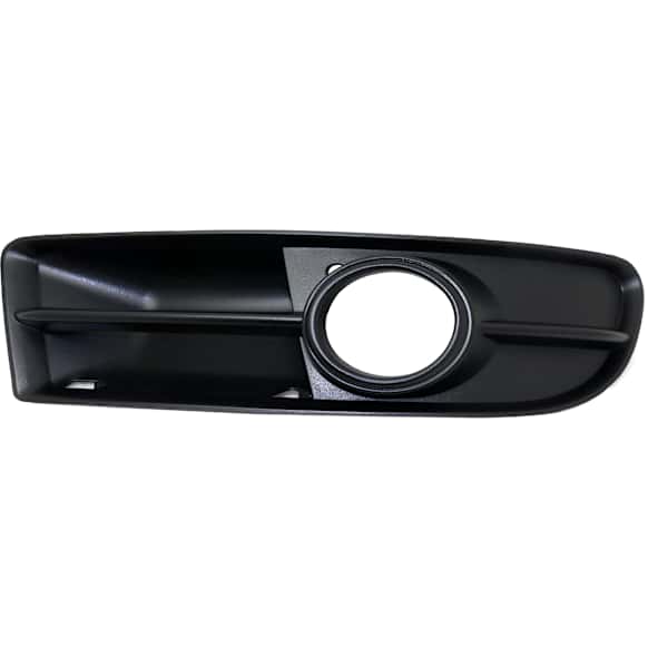 Front, Passenger Side Fog Light Trim, Primed, Base/Avant Models (Also fit Cabriolet Model, 3.2 Liter Engine)