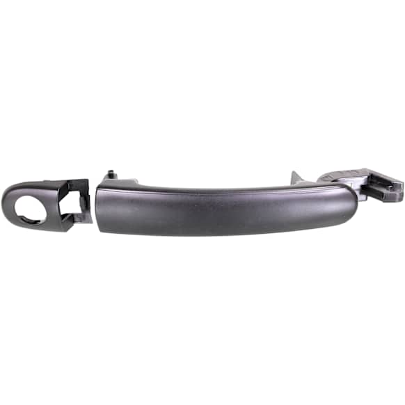 Front, Driver Side Primed Exterior Door Handle, With Key Hole