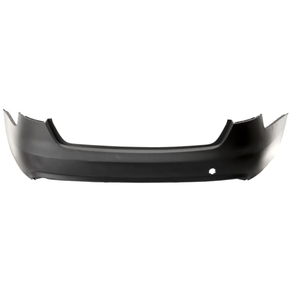 Rear Primed Bumper Cover, 4 Cyl., 2.0L Engine, Sedan, For Models Without S-Line Package, Without Parking Aid Sensor Holes