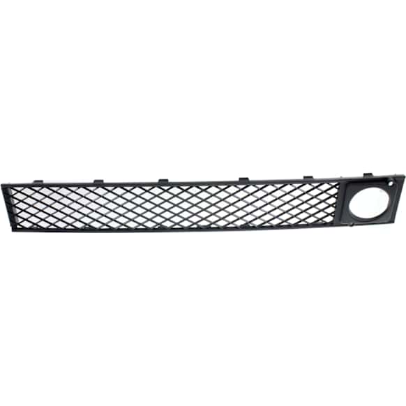 Front, Center Bumper Grille, Textured Black, Base Model