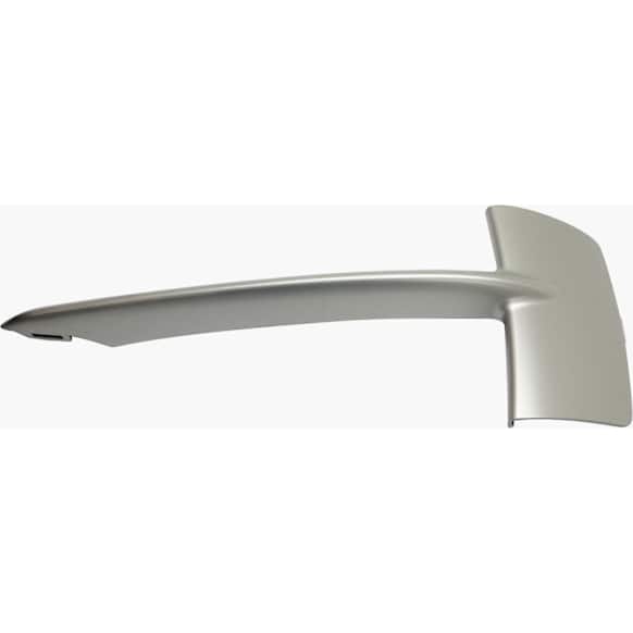 2014-2018 BMW X5 - Front, Driver Side Bumper Trim, Primed