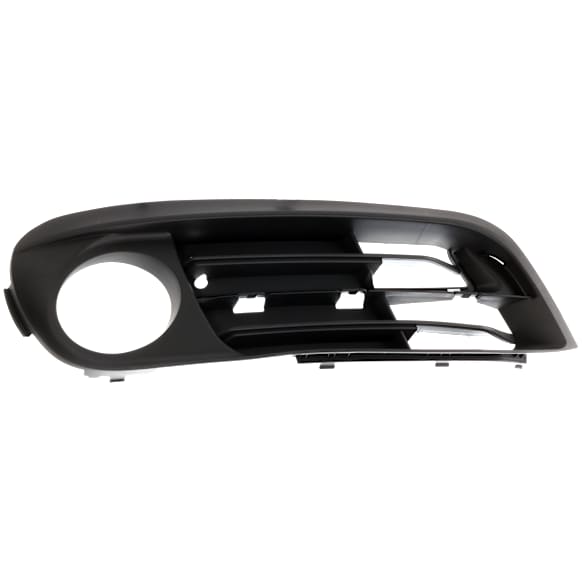 Front, Passenger Side Fog Light Trim, Primed, Side Bumper Grille, Base Model, For Standard Models Without M Package