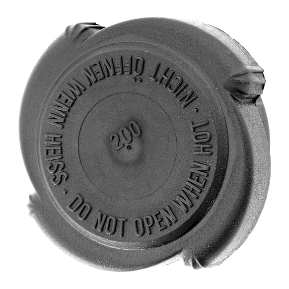 2002 BMW M3 - Radiator Cap, Production: -08/31/2002, Round, 30 lbs., Black, Plastic, Sold Individually