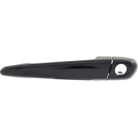 Front, Driver Side Primed Exterior Door Handle, With Key Hole