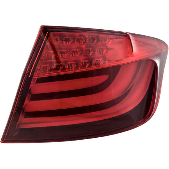 2012 BMW 535i xDrive Base - Passenger Side, Outer LED Tail Light, With bulb(s), Mounts on Body, OE Replacement