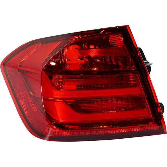 2012-2015 BMW 328i - Driver Side, Outer Tail Light, without Bulb, Halogen, Base Model, CAPA Certified