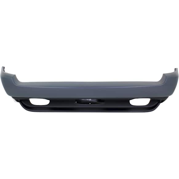 Rear Primed Bumper Cover, 3.0/4.4L Engine, Without Parking Aid Sensor Holes