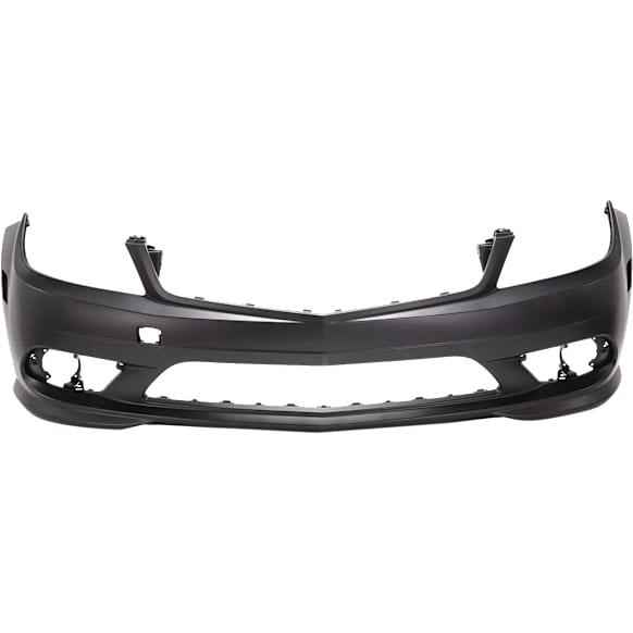 2008 Mercedes Benz C230 - Front Primed Bumper Cover, For Models With AMG Styling Package, Without Daytime Running Lights