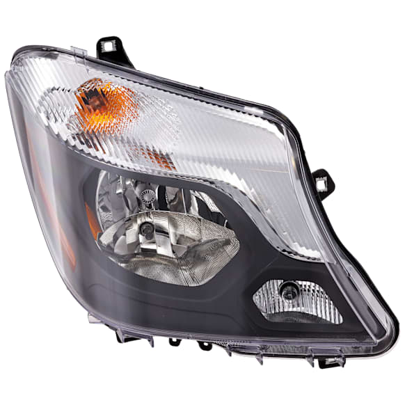 2017 Mercedes Benz Sprinter 3500 - Passenger Side Halogen Headlight, With bulb(s), OE Comparable Finish, CAPA Certified