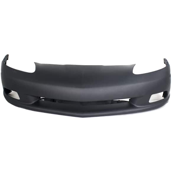 Front Primed Bumper Cover, Without Headlight Washer Holes