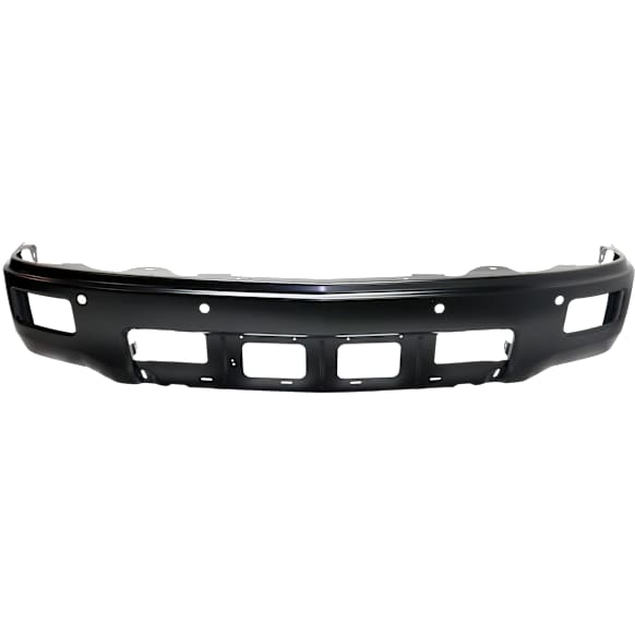 2015 Chevrolet Silverado 1500 - Front Bumper, For Models With Parking Aid Sensor and Fog Lights, Powdercoated Black
