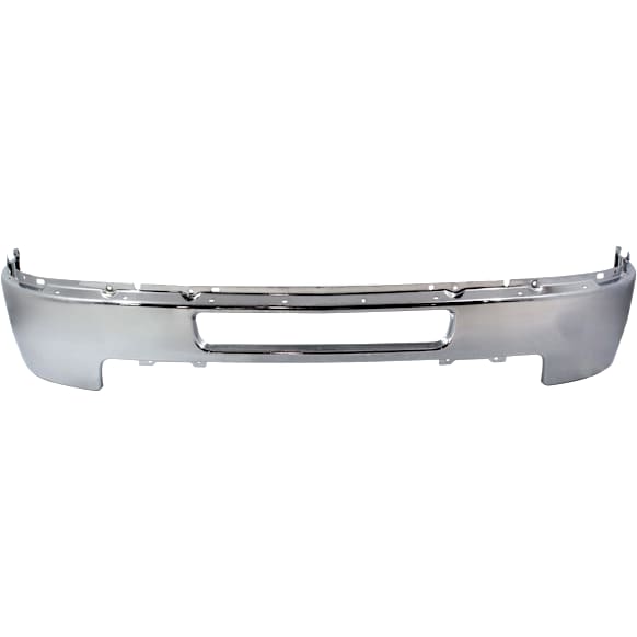 Front Bumper, Chrome, Without Mounting Brackets, CAPA CERTIFIED