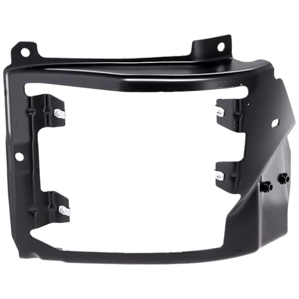 Front, Driver Side, Outer Bumper Bracket, For Models with Impact Bar Skid Plate