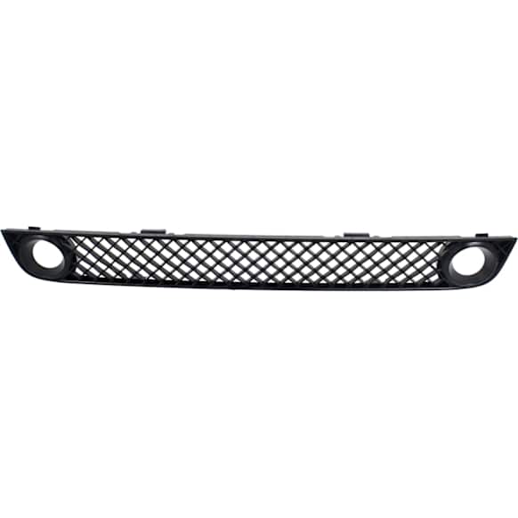 Front Bumper Grille, Black