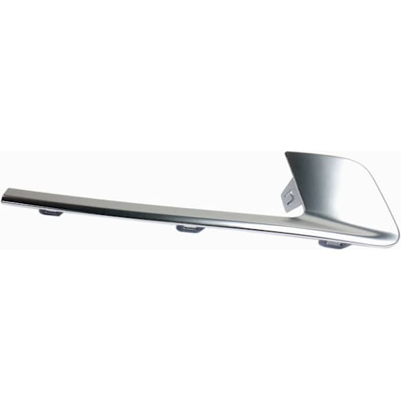 Front, Passenger Side Bumper Trim, Primed