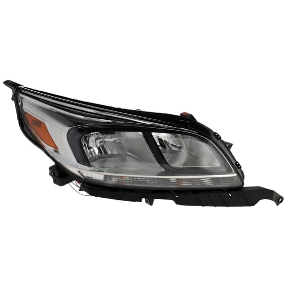 Passenger Side Headlight, with Bulb, Halogen, Clear Lens, LS Model, CAPA Certified