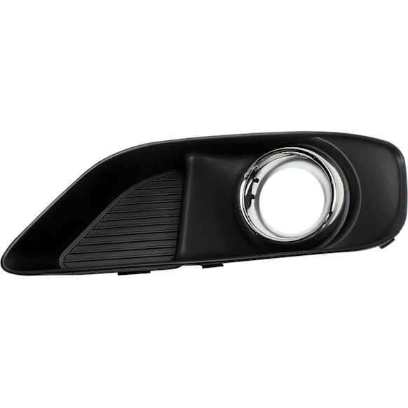 2012 Chrysler 300 - Front, Passenger Side Fog Light Trim, For Models Without Parking Aid Sensor, Black and Chrome