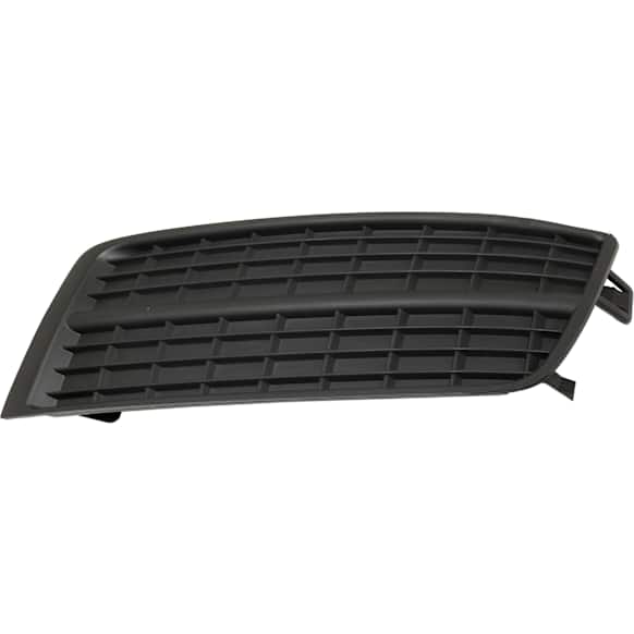 Front, Driver Side Fog Light Cover, Black
