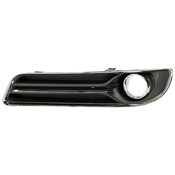 2011-2014 Chrysler 300 - Front, Driver Side Fog Light Trim, Black and Chrome, Without Adaptive Cruise Control, Except SRT-8 Model