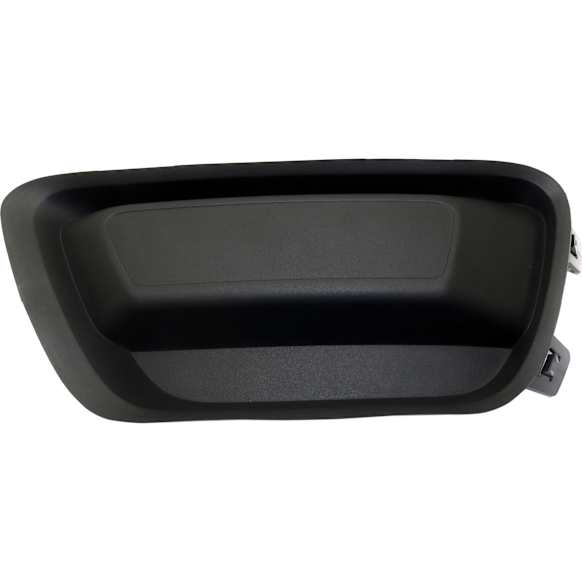 Front, Driver Side Fog Light Cover, Textured Black