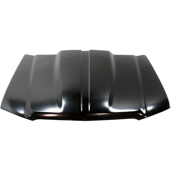 Cowl Hood, Steel, Primed, Center Groove, 2 in. Raised