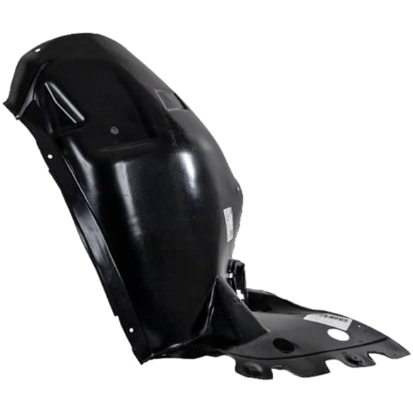 Front, Passenger Side, Front Section Fender Liner, Cover Extension, Except V Model