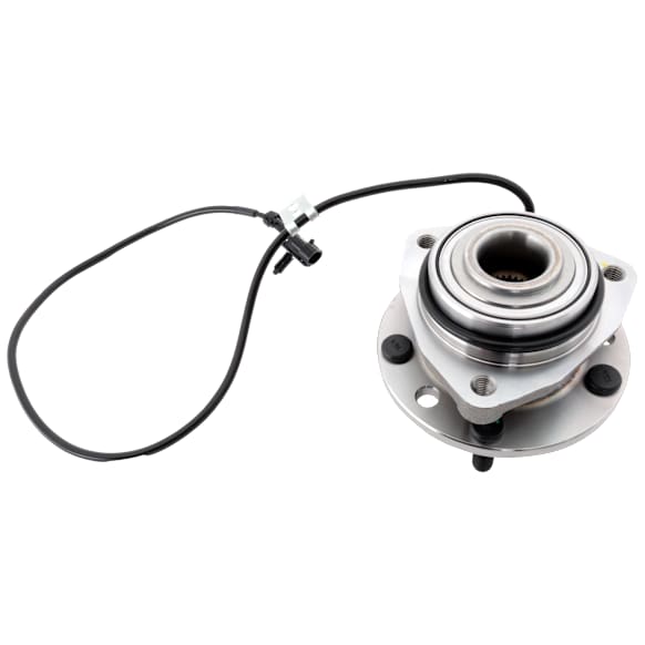 Front, Driver or Passenger Side Wheel Hub, With Bearing, With Sensor, 5 x 4.75 in. Bolt Pattern