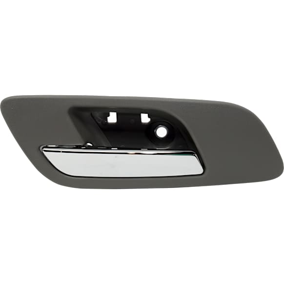 2007 Cadillac Escalade ESV - Front, Driver Side Gray bezel with chrome lever Interior Door Handle, Without Door Lock Hole