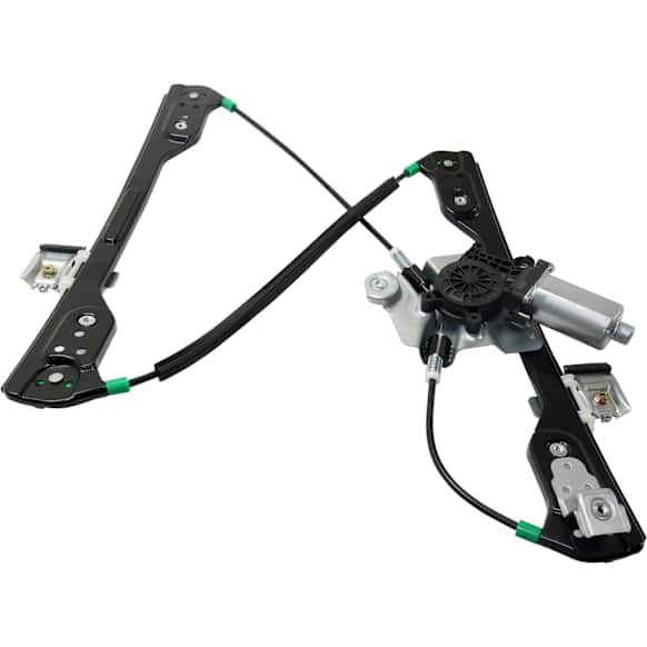Front, Driver Side Power Window Regulator, With Motor