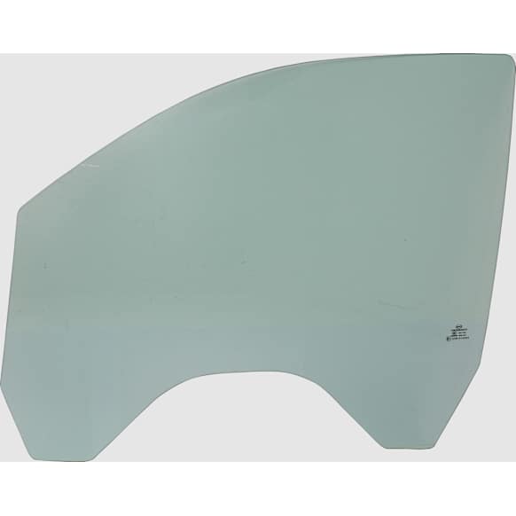 Front, Driver Side Door Glass, Green Tint, Non-Laminated, Replaces NAGS No. DD12374 GTNN