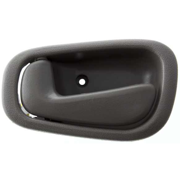 Front or Rear, Driver Side Interior Door Handle, Gray, Without Door Lock Hole, For Models With Manual Door Locks