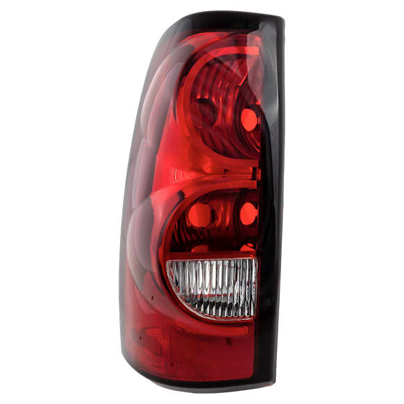 Driver Side Halogen Tail Light, without Bulb, Fleetside, CAPA Certified