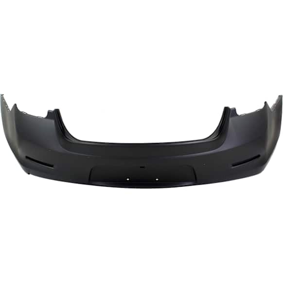 2013 Chevrolet Malibu - Rear Primed Bumper Cover, For Models With Rear View Camera, Without Parking Aid Sensor