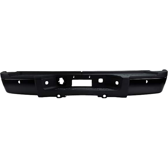 2007-2010 Chevrolet Silverado 3500 HD - Step Bumper, Powdercoated Black Face Bar and Pads Without mounting bracket(s)