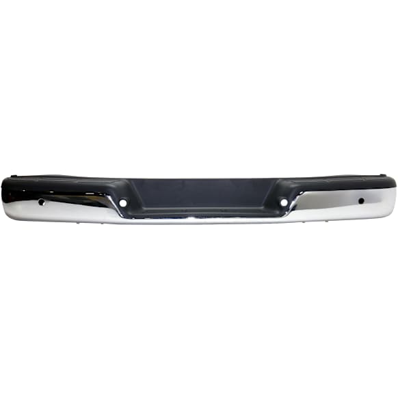 2014 Chevrolet Express 2500 - Step Bumper, For Models With Rear Object Sensor Holes, Chrome, Face Bar and Pads, Without mounting bracket(s)