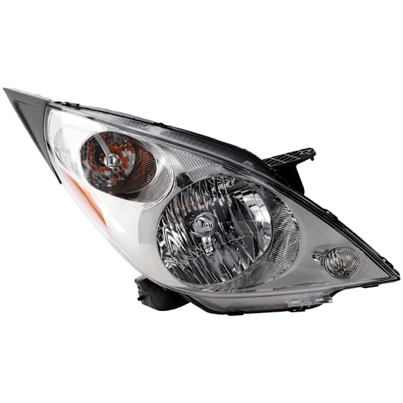 Passenger Side Headlight, with Bulb, Halogen, Clear Lens, 4 Cyl., 1.2L Engine, CAPA Certified