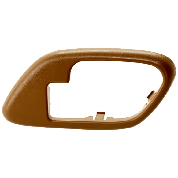 Front, Passenger Side, Interior, Door Handle Trim, Plastic, Beige