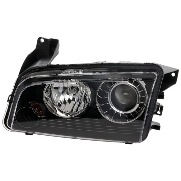 Driver Side Headlight, without Bulb, HID/Xenon, Clear Lens, without HID Ballast, with Black Interior