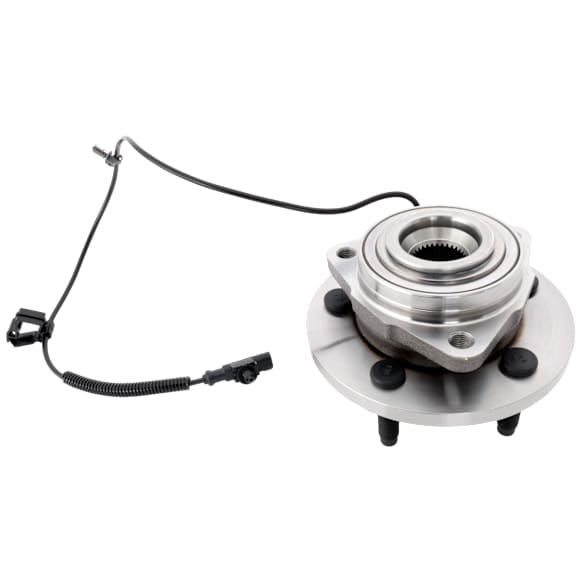 Front, Driver or Passenger Side Wheel Hub, With Bearing, With Sensor, 5 x 5.5 in. Bolt Pattern
