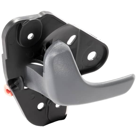 Front, Driver Side Gray Interior Door Handle, Without Door Lock Hole